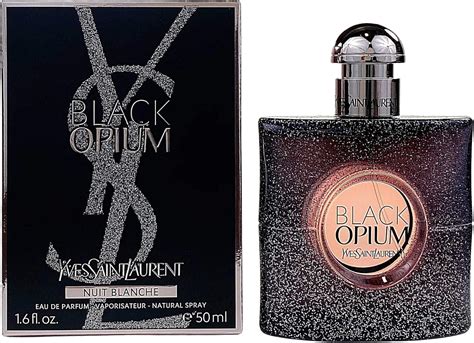 yves saint laurent black opium nuit blanche edp 3 oz|ysl Black Opium perfume boots.